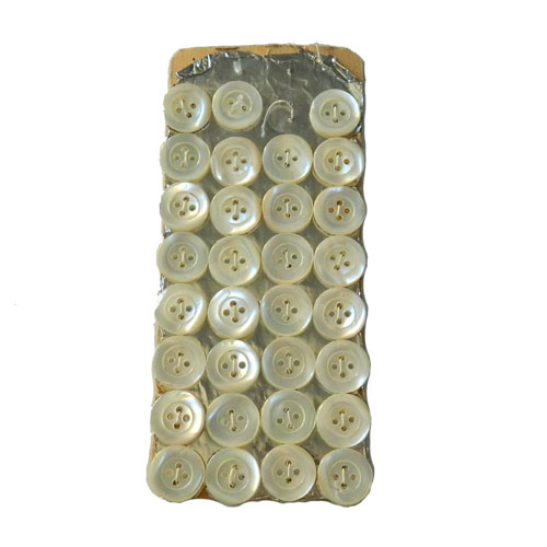 1930's mother of pearl shirt buttons