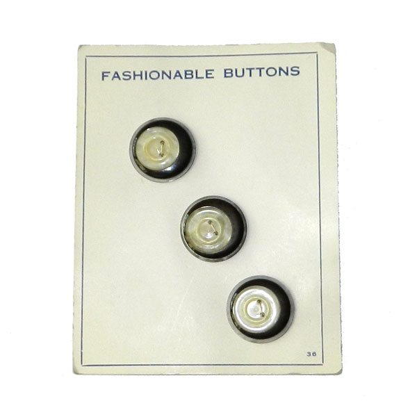 1930's square bakelite coat buttons