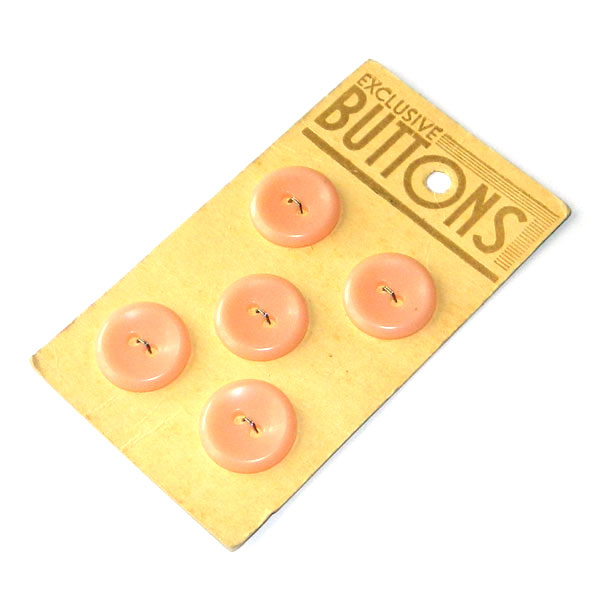 vintage pink buttons