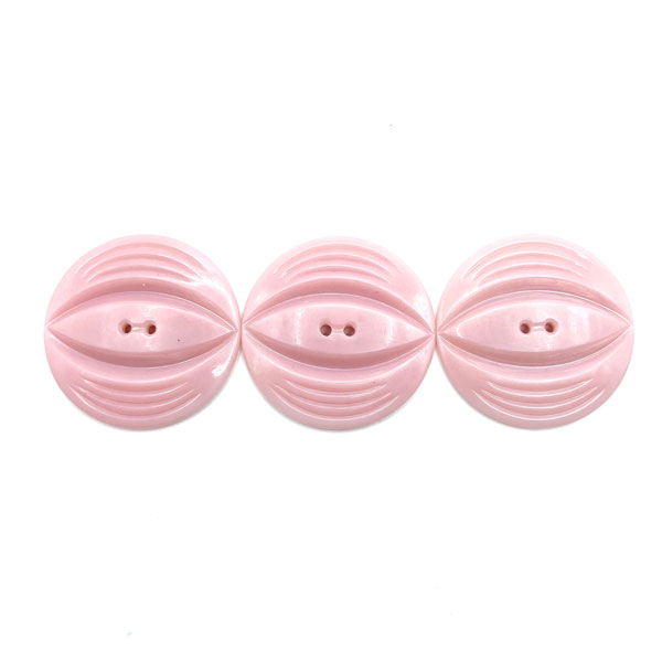 1930s pink coat buttons