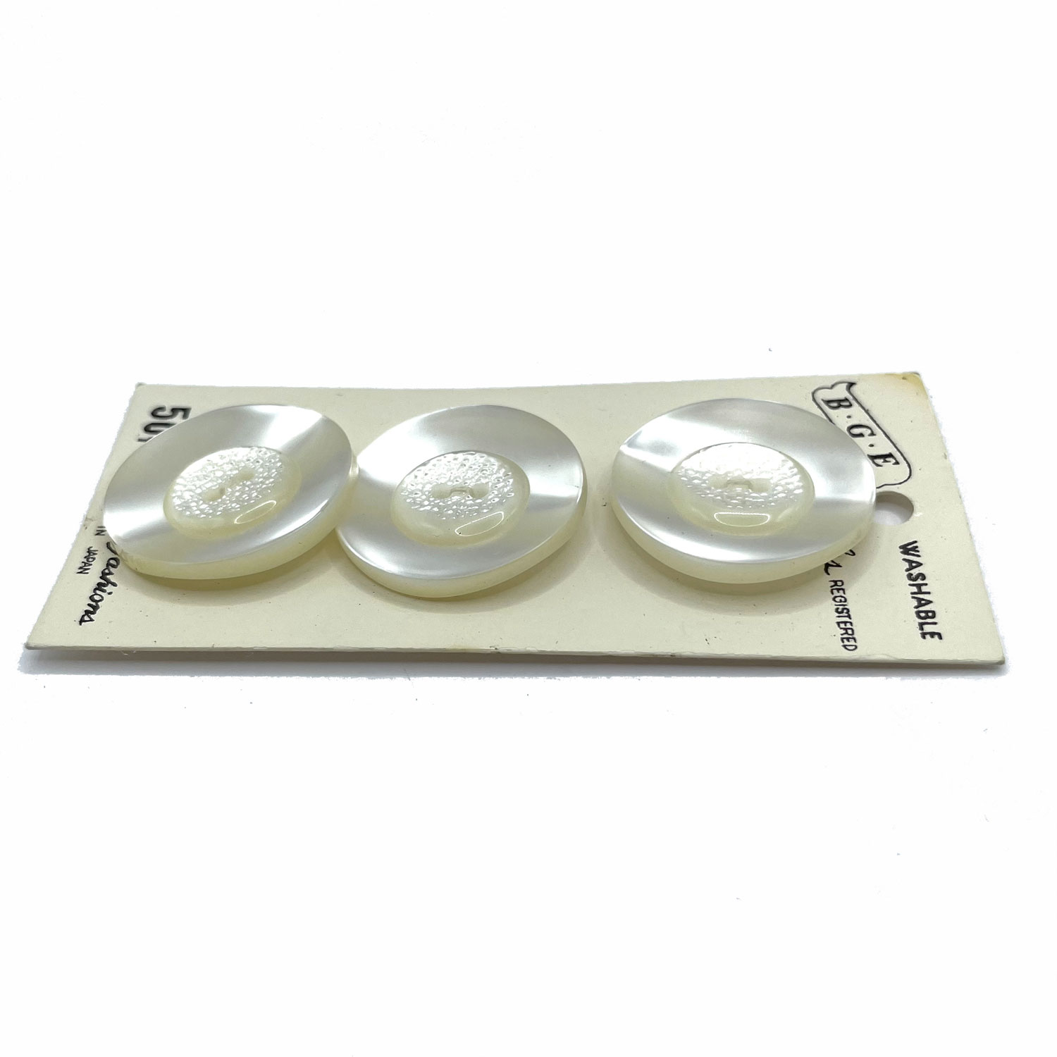 1950s plastic coat buttons