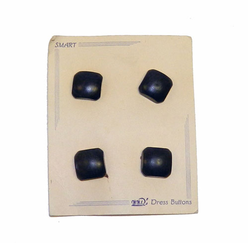 1930's square loop shank buttons