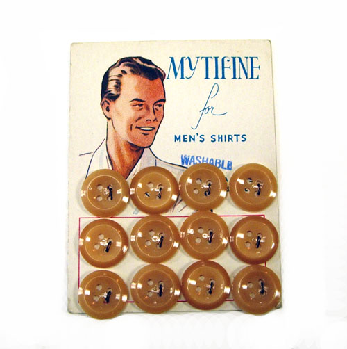 1940's shirt buttons