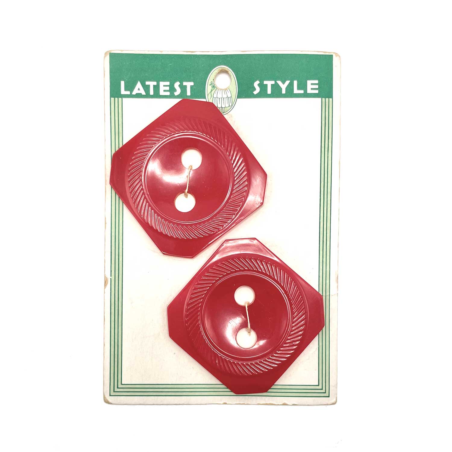 1930s large bakelite buttons