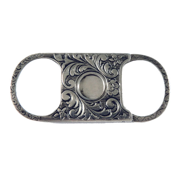 Antique silver cigar cutter