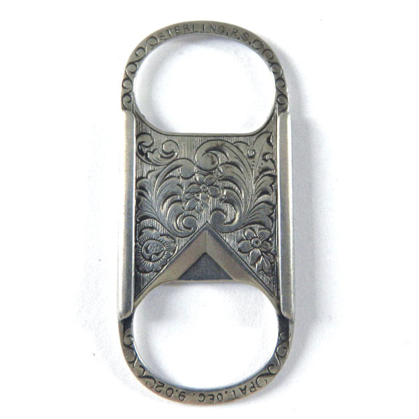 Antique silver cigar cutter