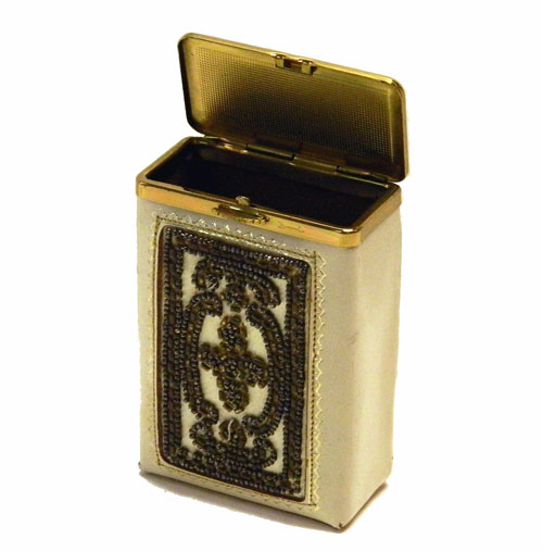 Vintage leather cigarette case