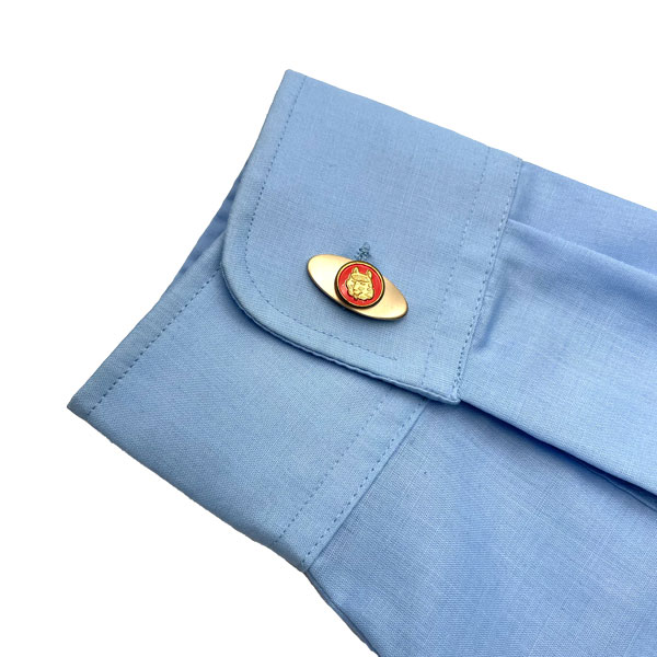 Wild cat mascot cuff links