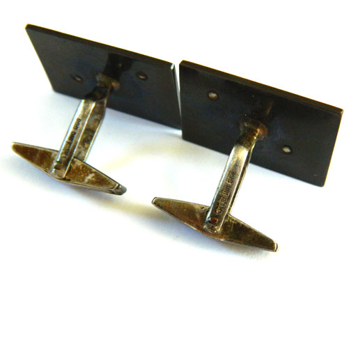 1950's Japanese horse cuff links