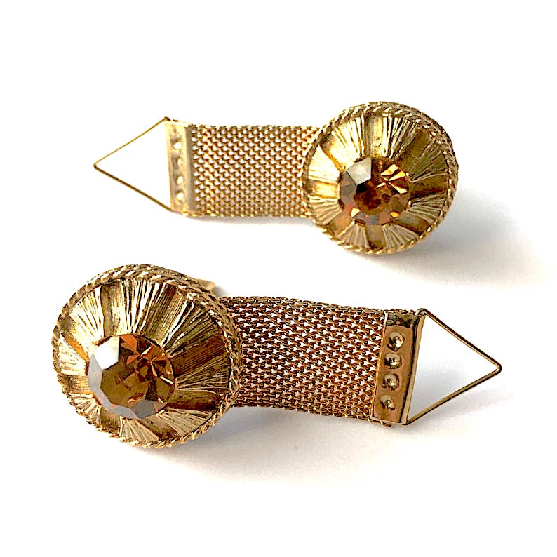 1960s wrap cufflinks