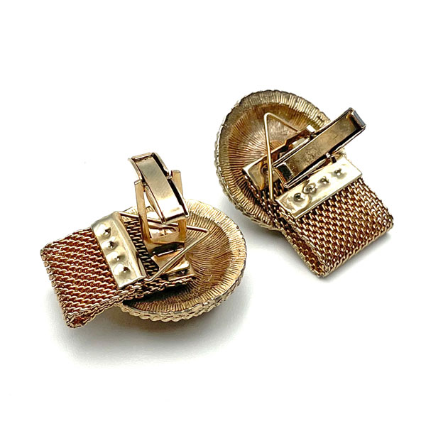 1960s wrap cufflinks