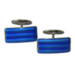 David Andersen silver enamel cufflinks