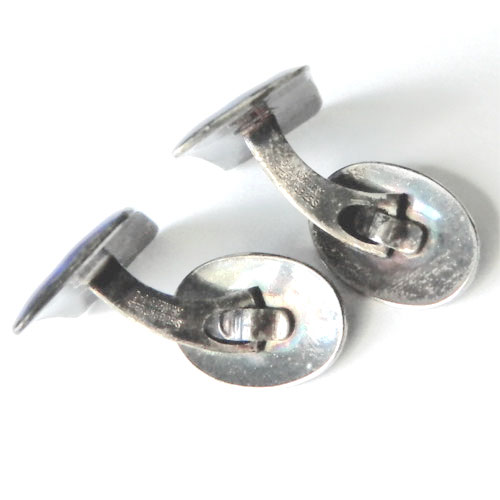 Enameled David Andersen cufflinks