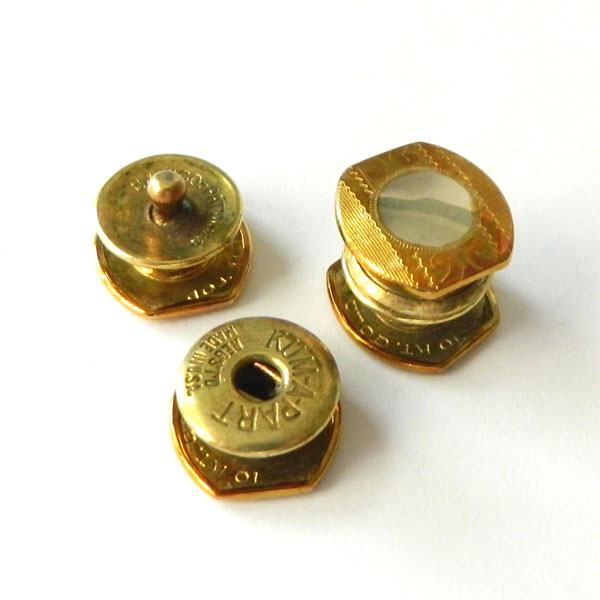 antique snap cufflinks