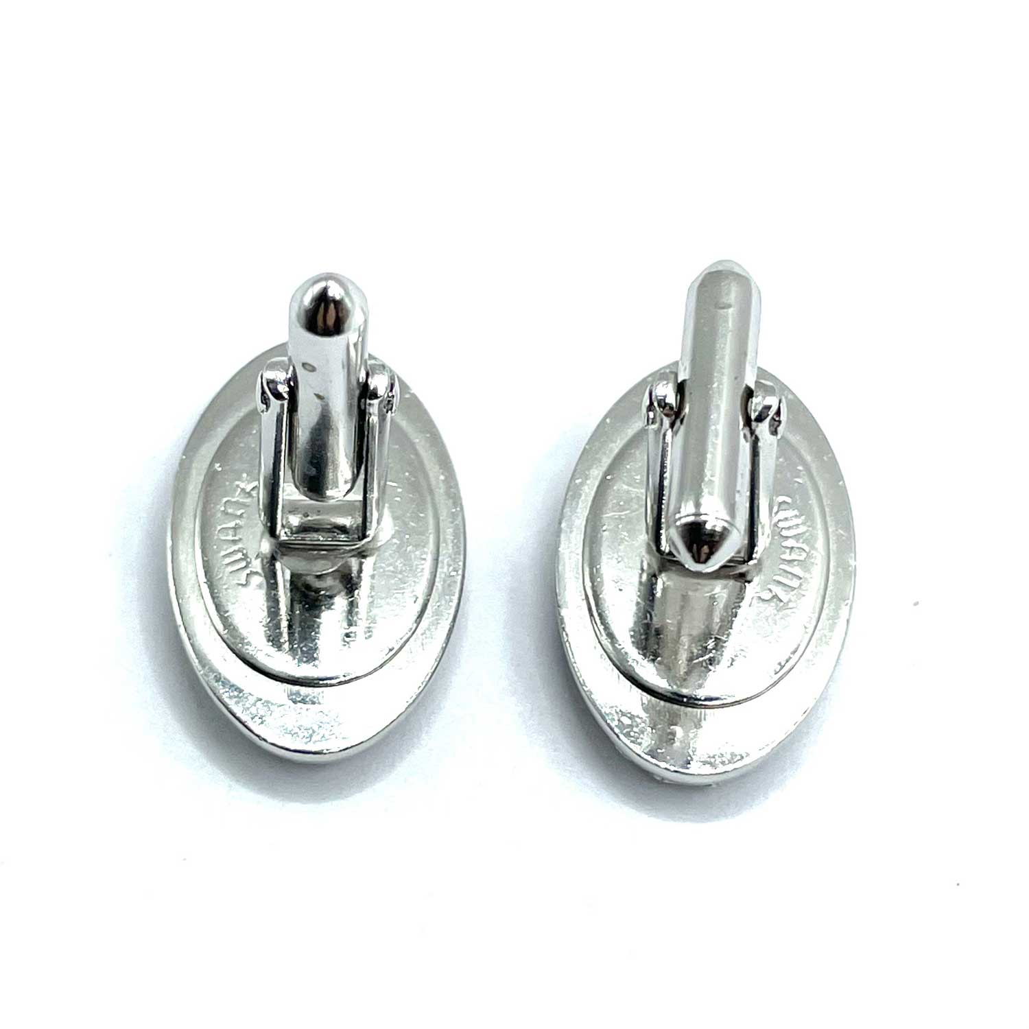 1950s Swank cobalt blue cufflinks