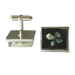 Swank lucite cufflinks