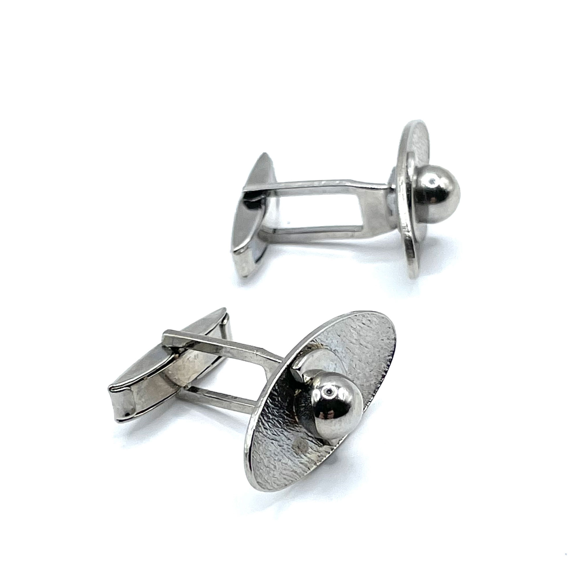 1960s oval cufflinks