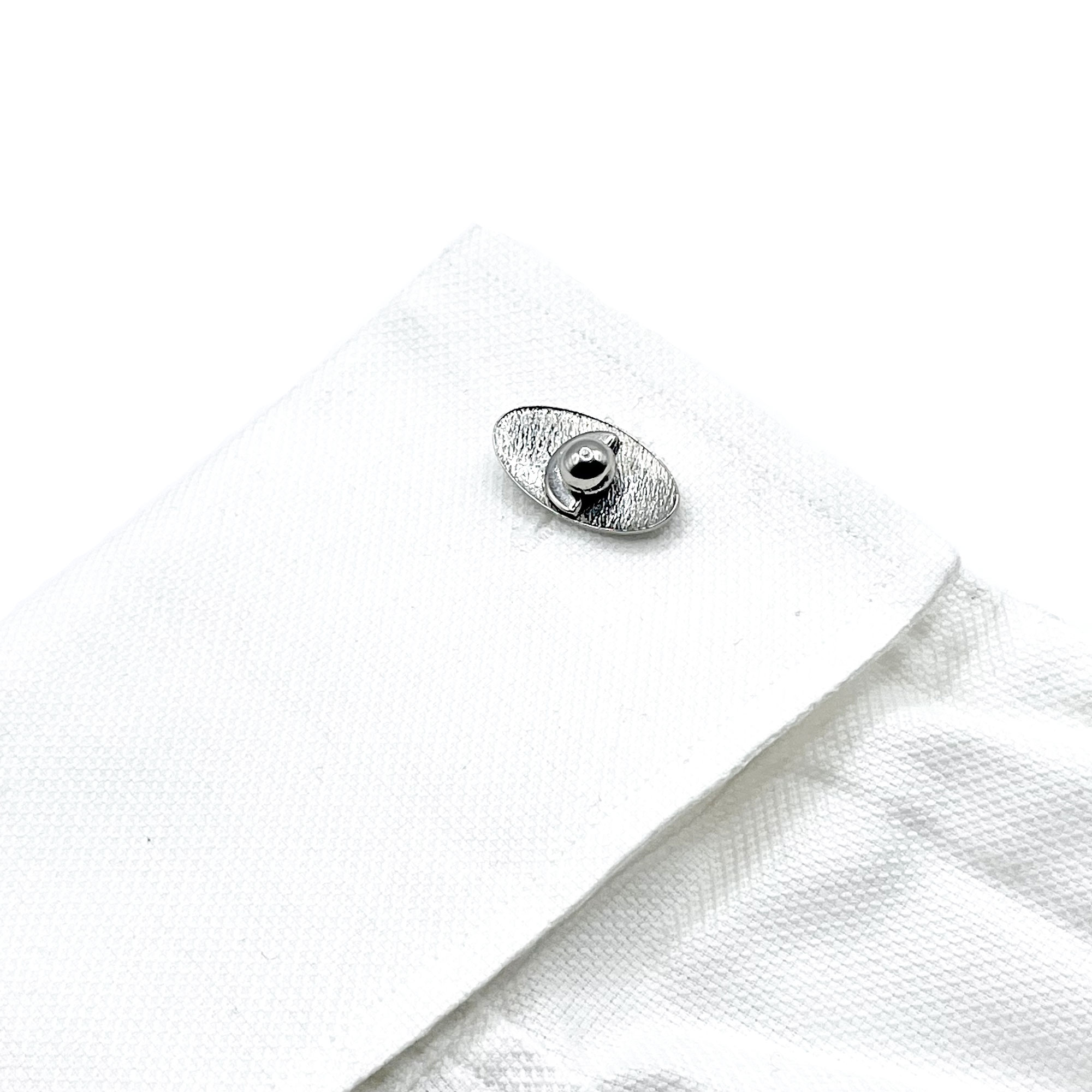 1960s oval cufflinks