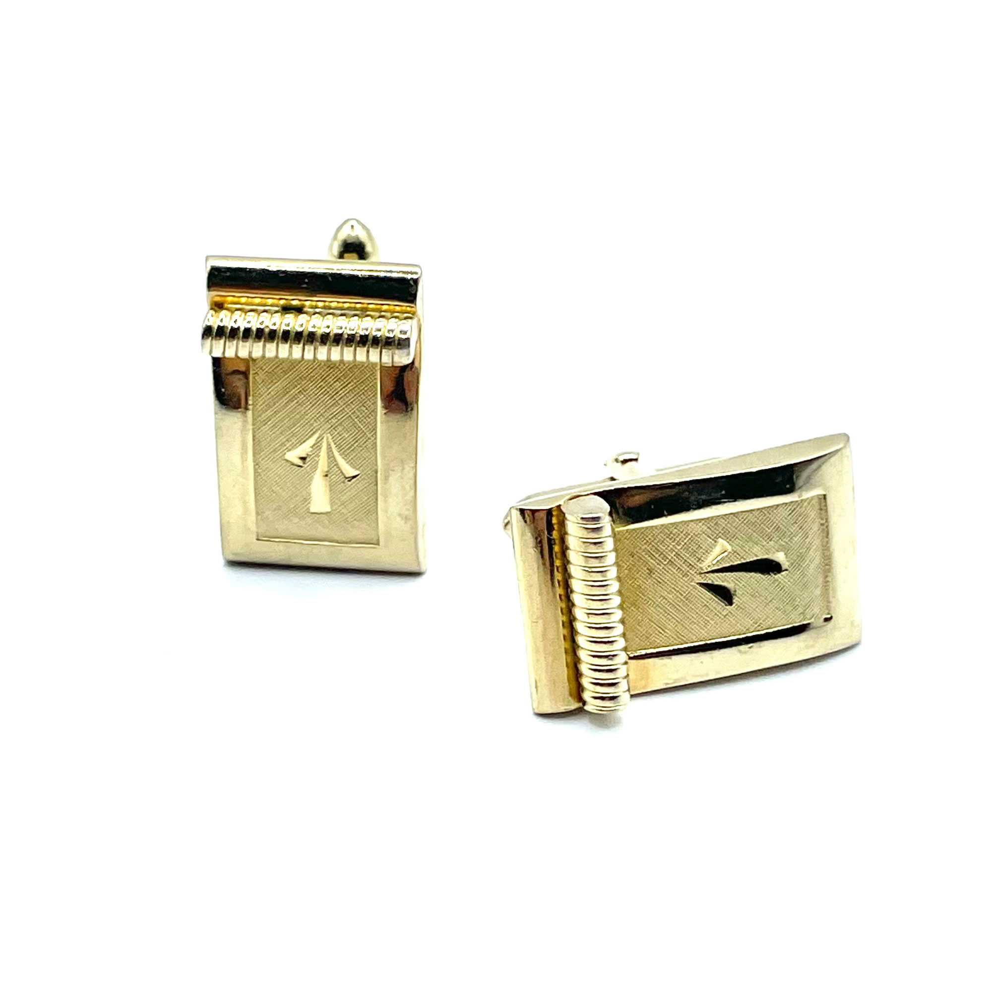 Mid-century cuff links