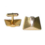 Mid-century modern cufflinks