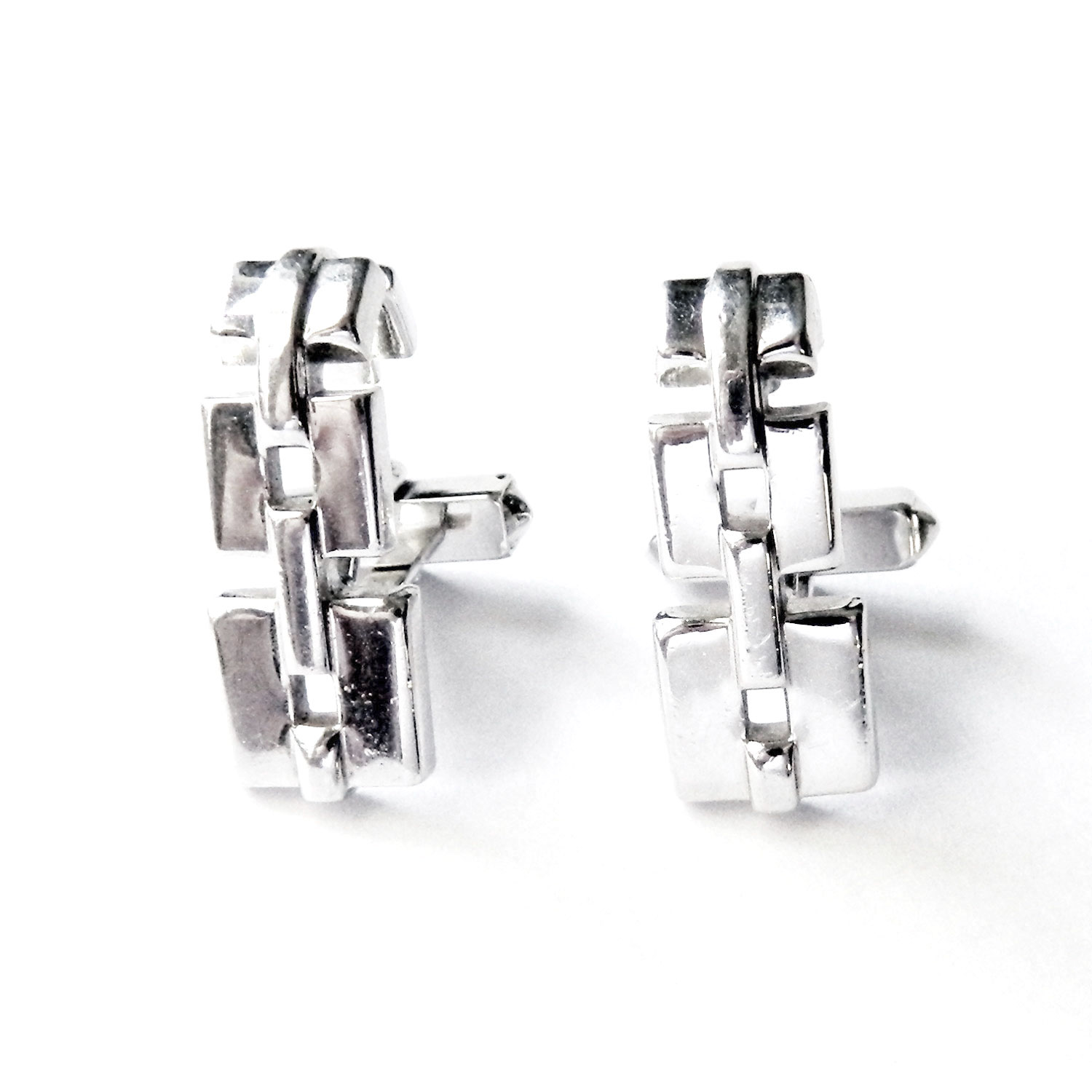 Chain link cuff links