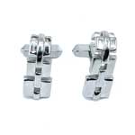 silver cufflinks