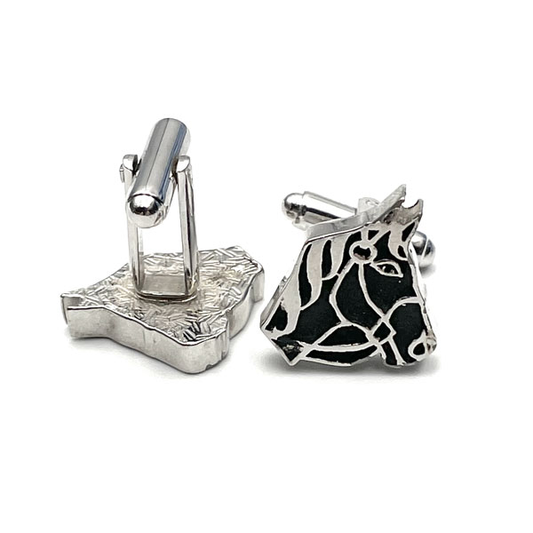 1950's horse cuff links