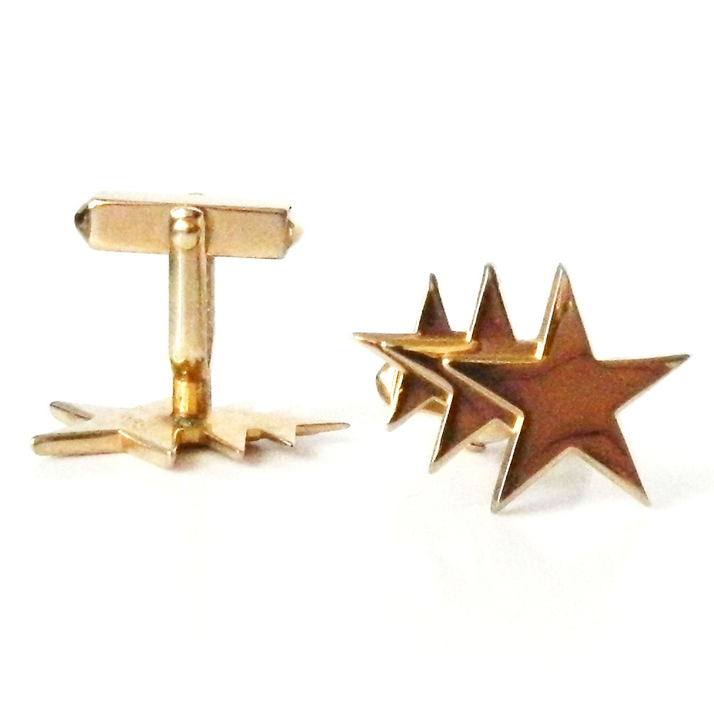 Shooting star cuff links