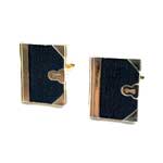 Diary cufflinks