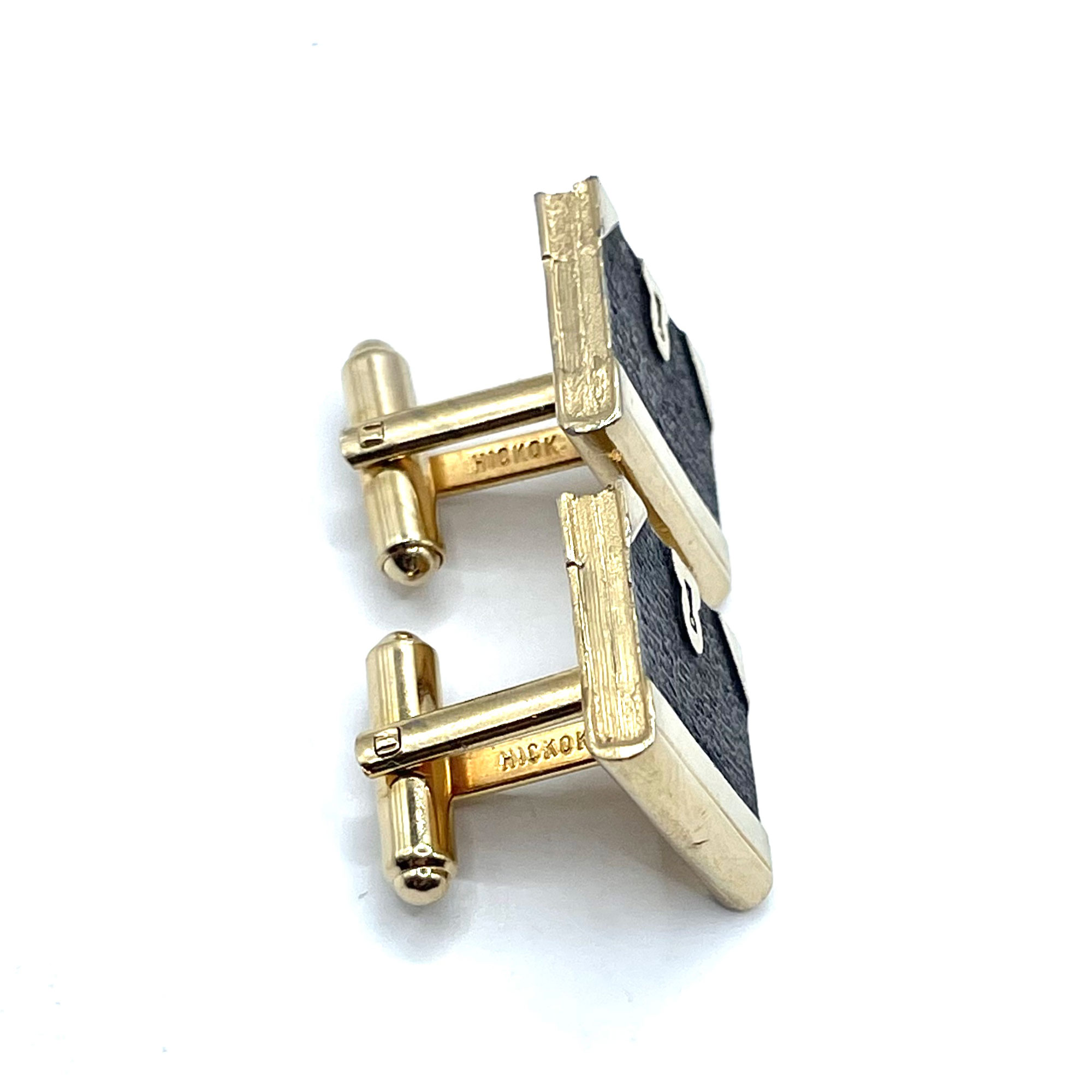 Diary cuff links
