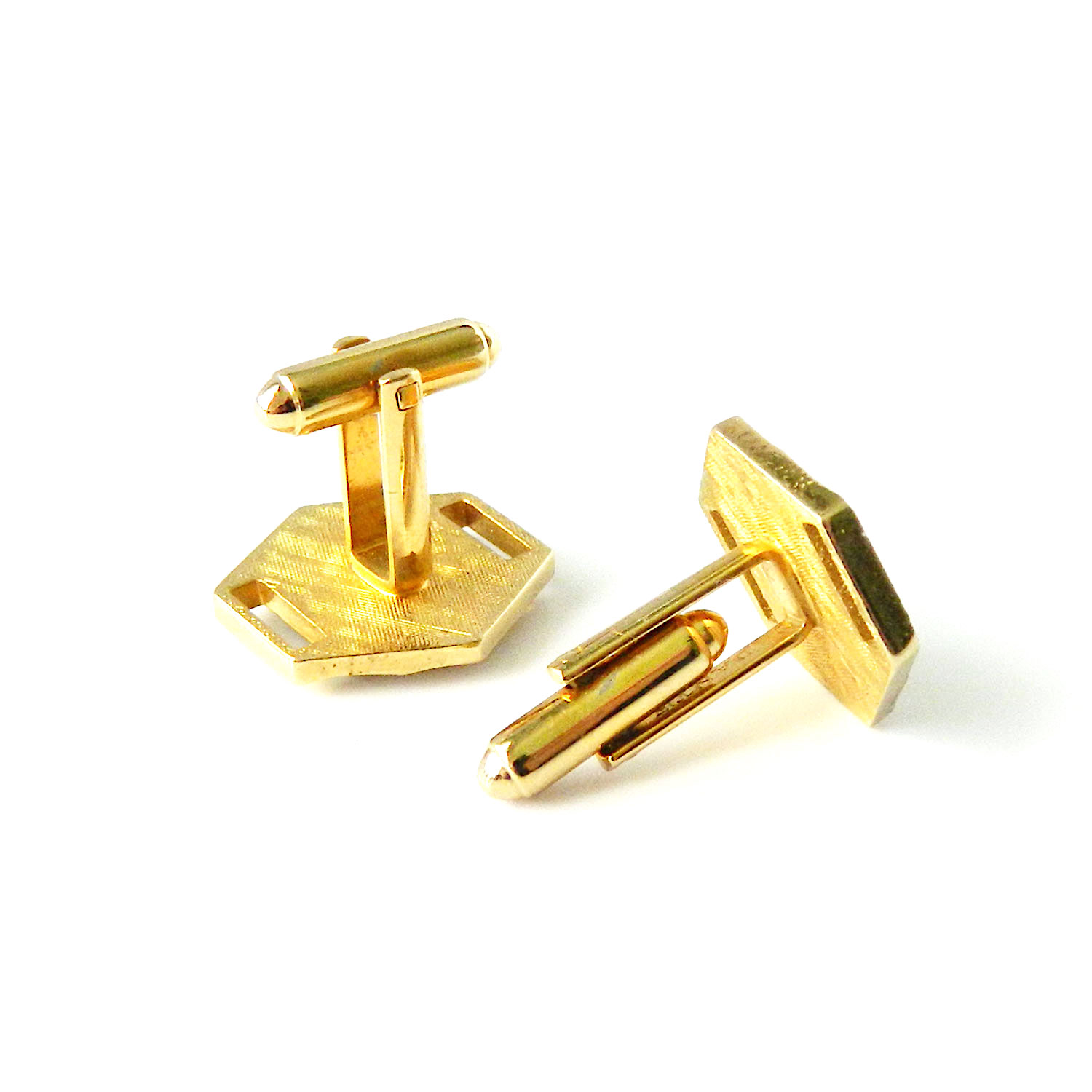Black onyx cuff links