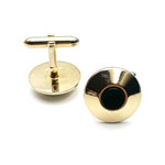 Pink cufflinks