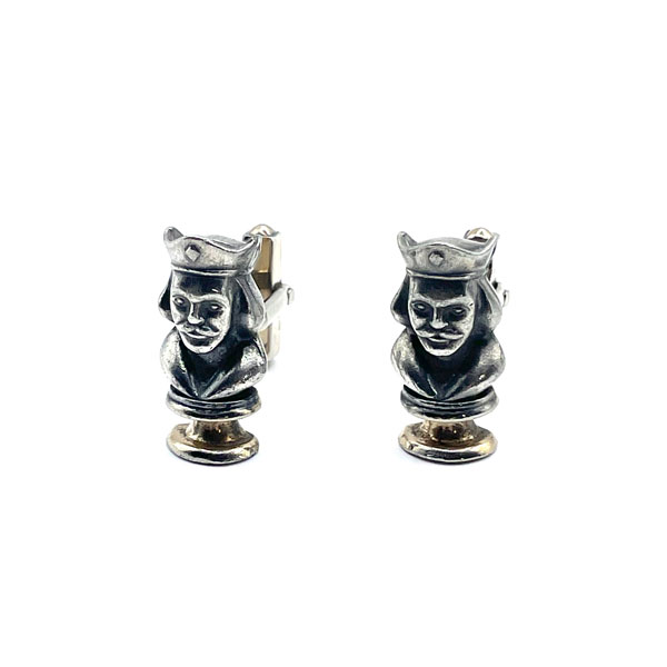 Black onyx cuff links