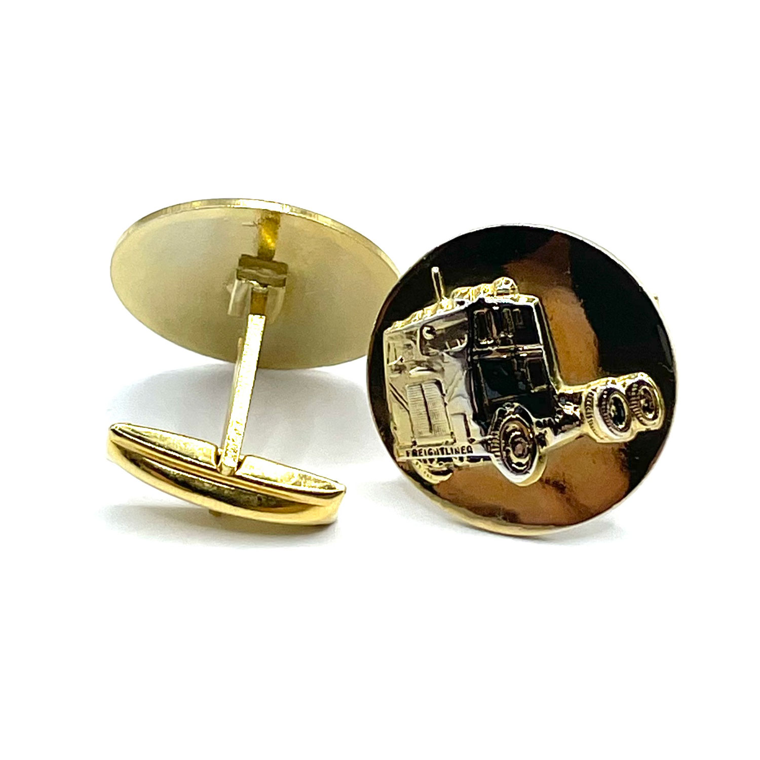 Freightliner trucking cufflinks