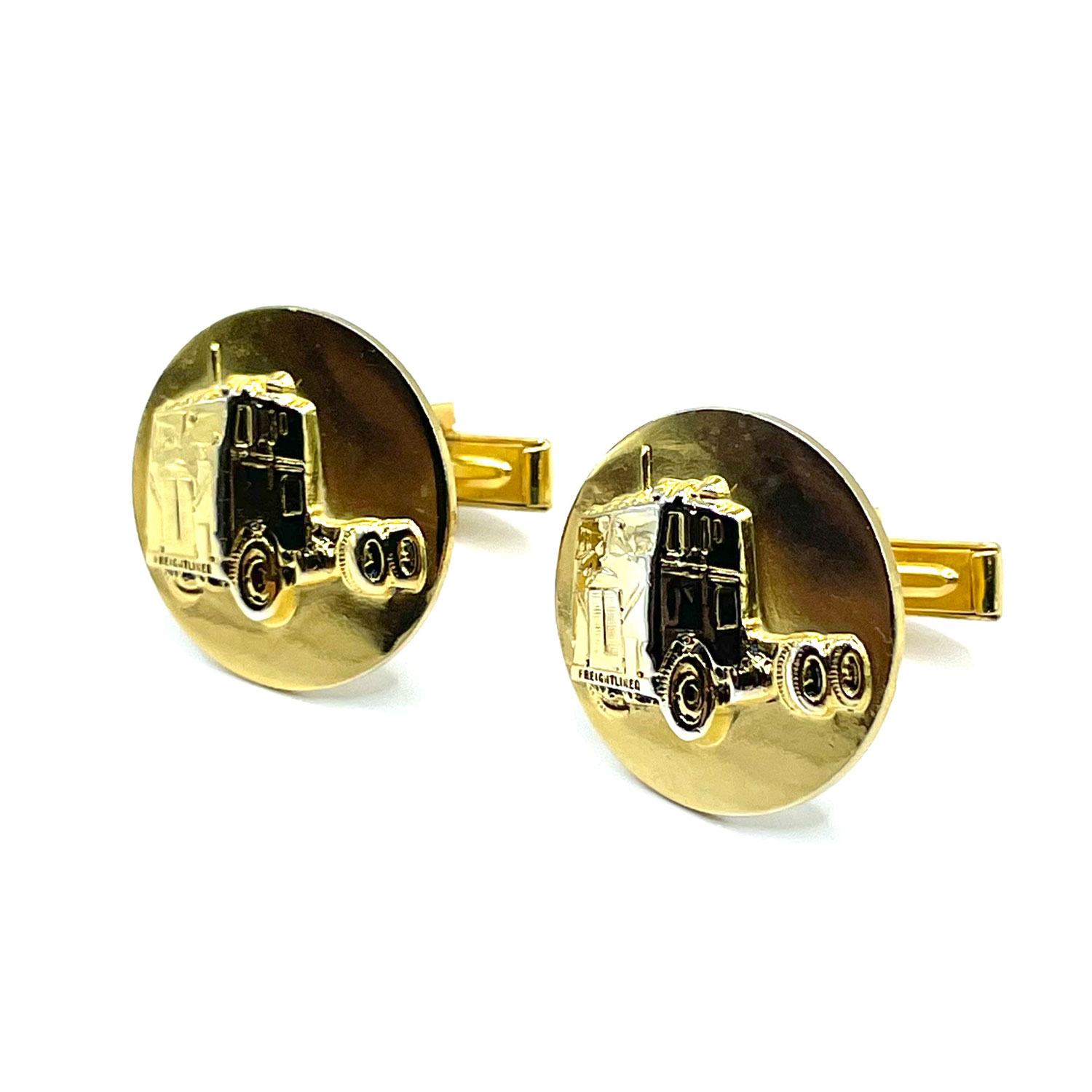 Freightliner trucking cufflinks