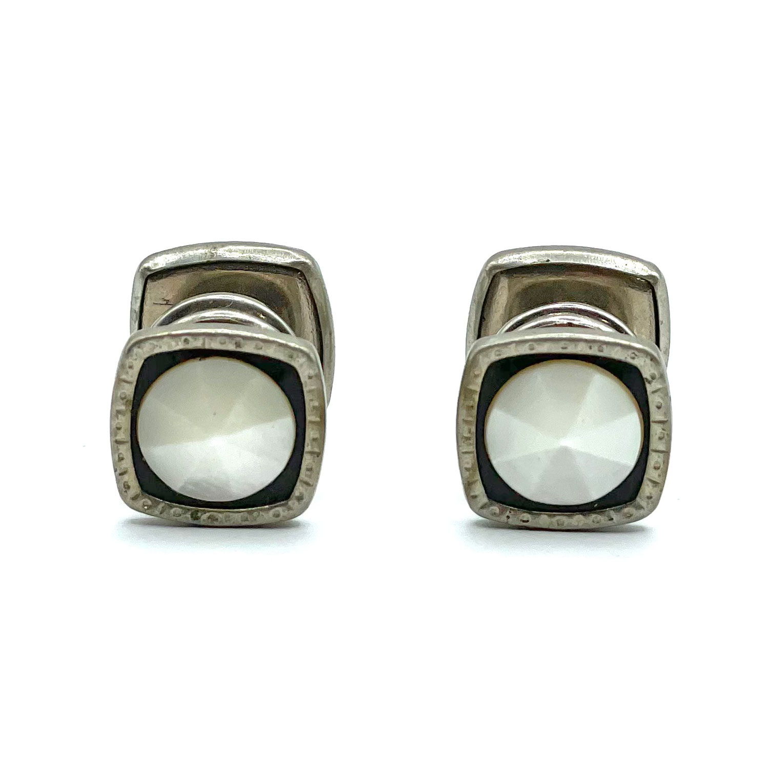 1920s Art Deco snap cufflinks