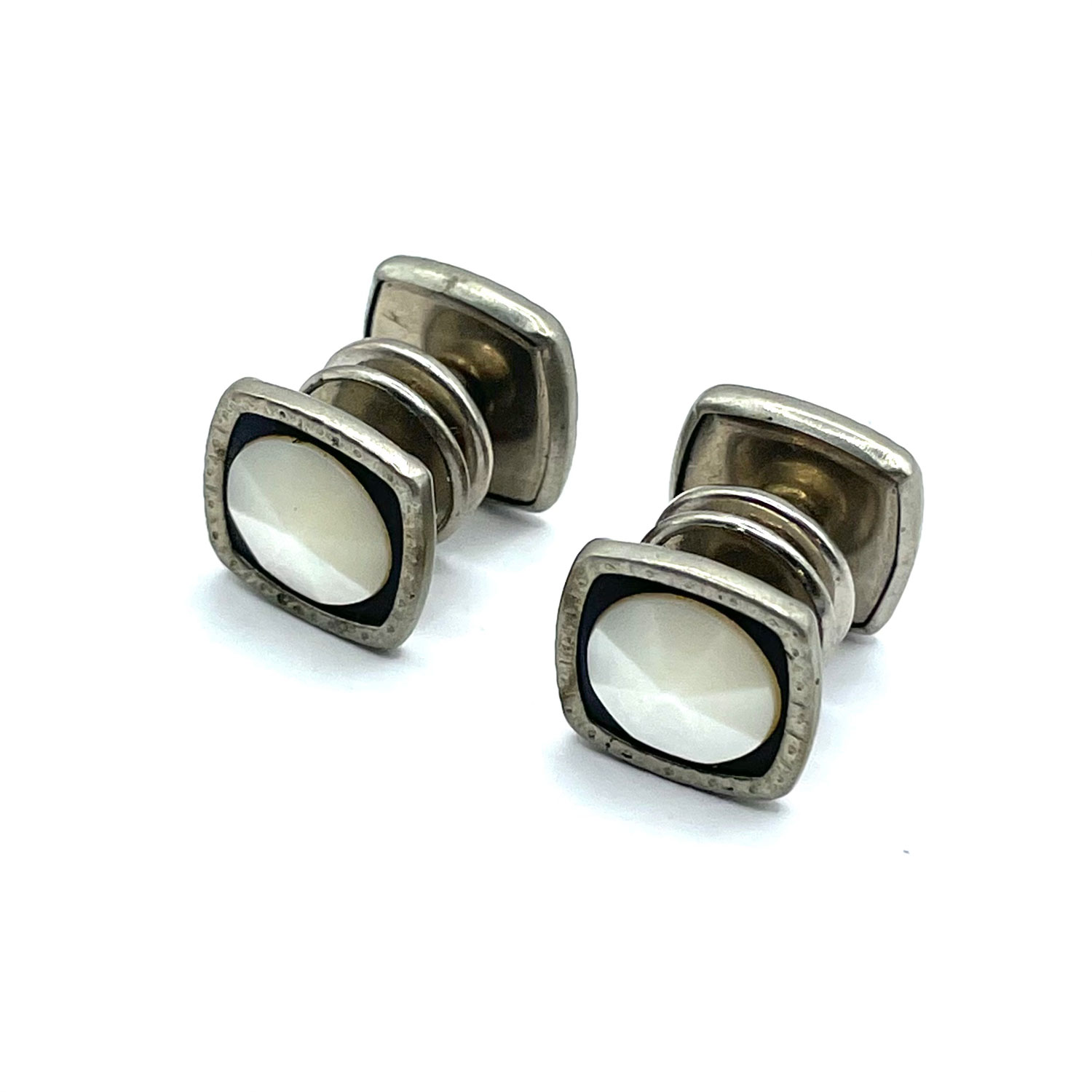 1920s Art Deco snap cufflinks