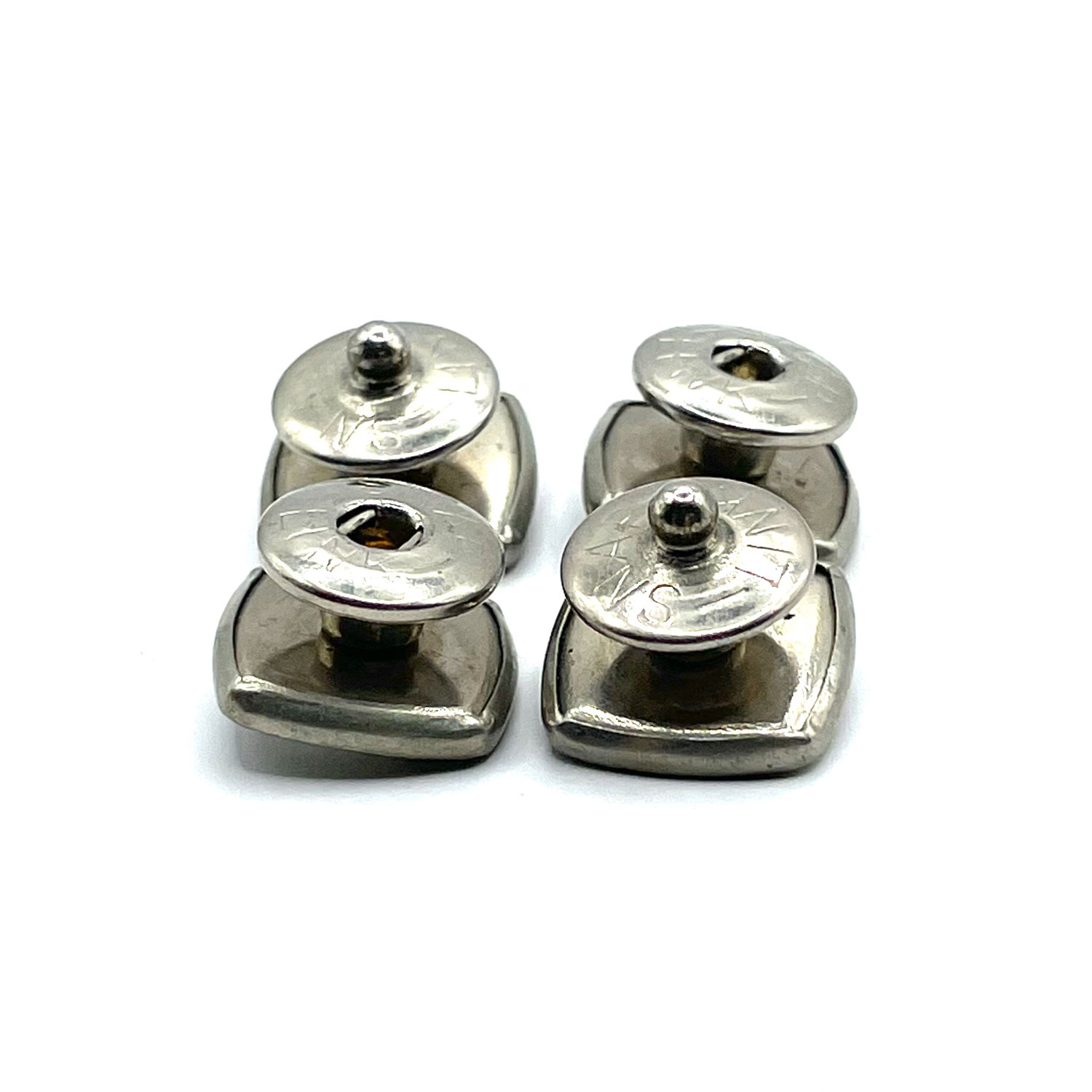 1920s Art Deco snap cufflinks