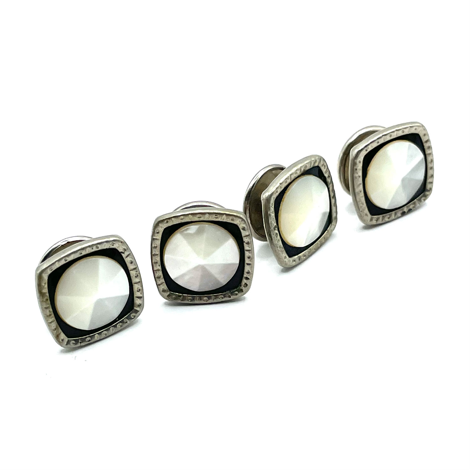 1920s Art Deco snap cufflinks