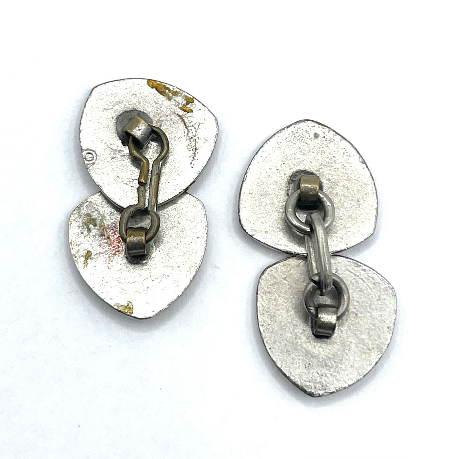 1920s enameled cufflinks