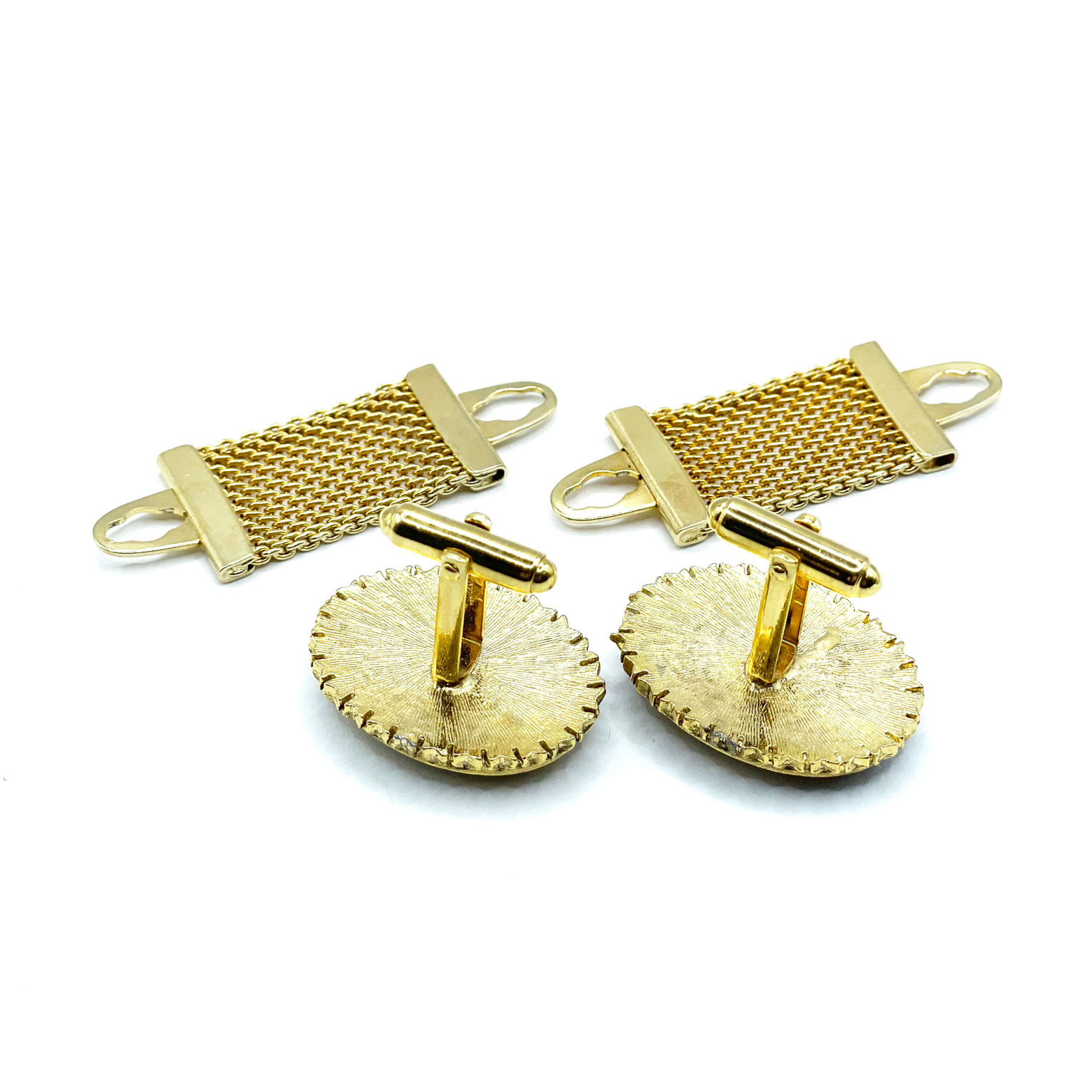 1960s wrap cufflinks