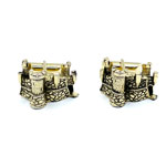 Swank castle cufflinks