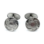 Victorian bean back cufflinks
