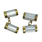 Antique mother of pearl Art Deco cufflinks