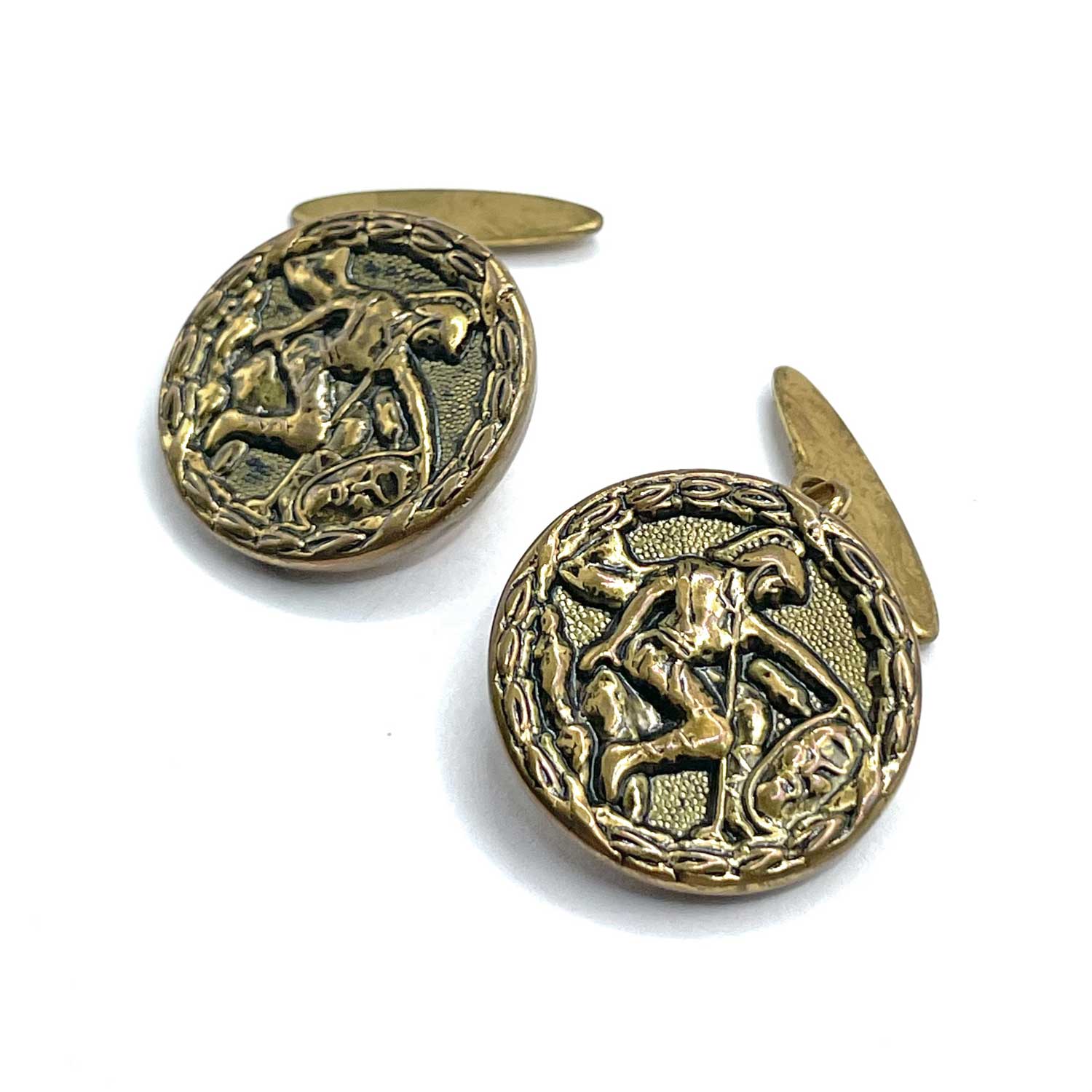 Roman God Mars Cufflinks