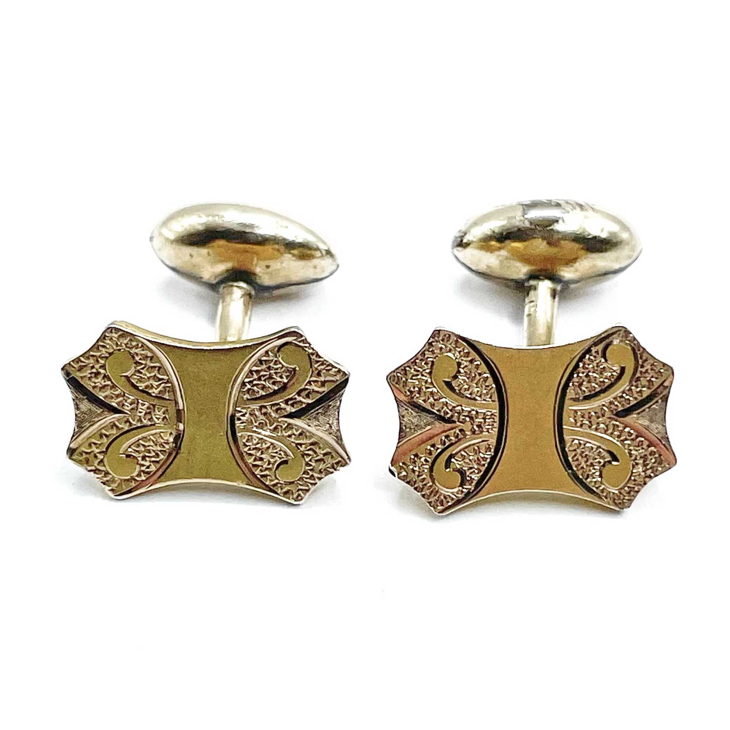 Antique Bean Back Cufflinks