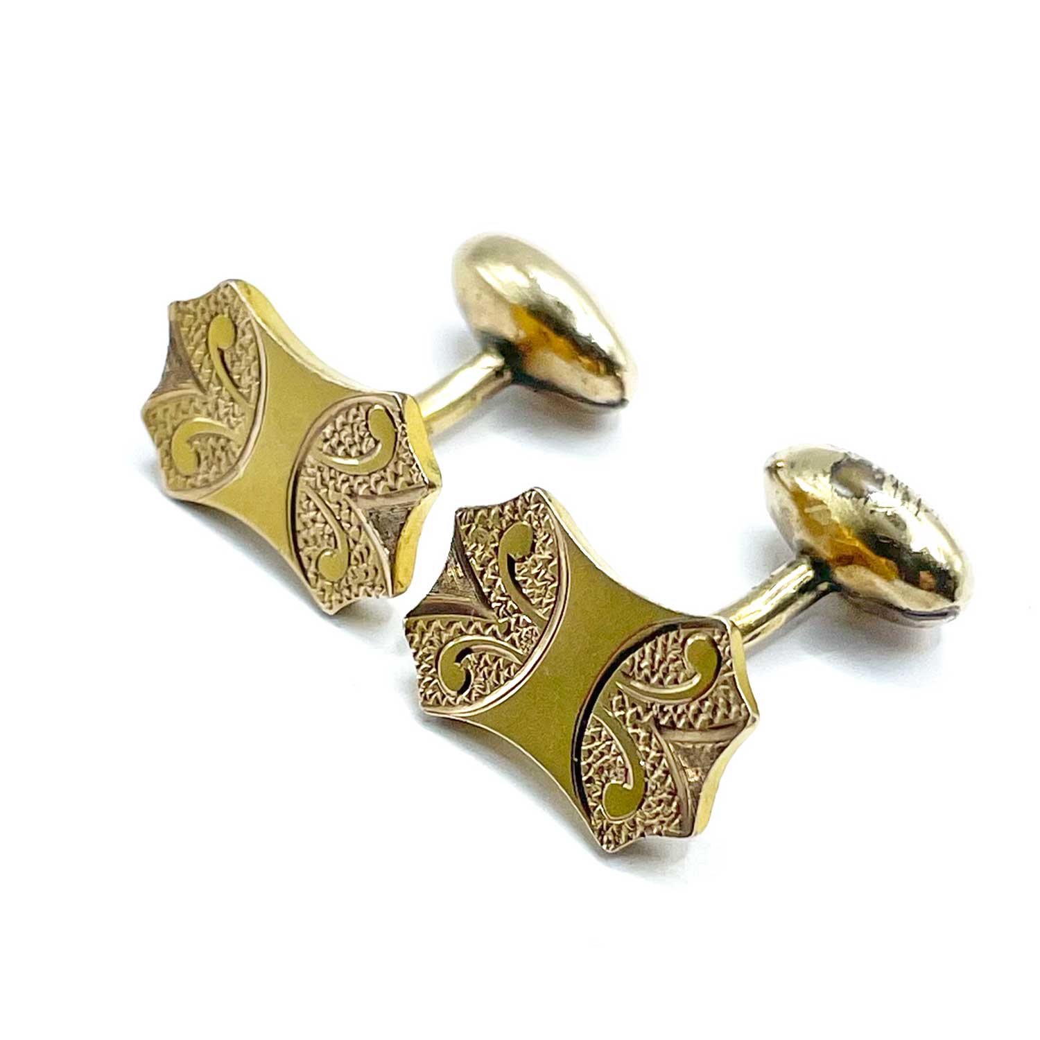 Antique Bean Back Cufflinks