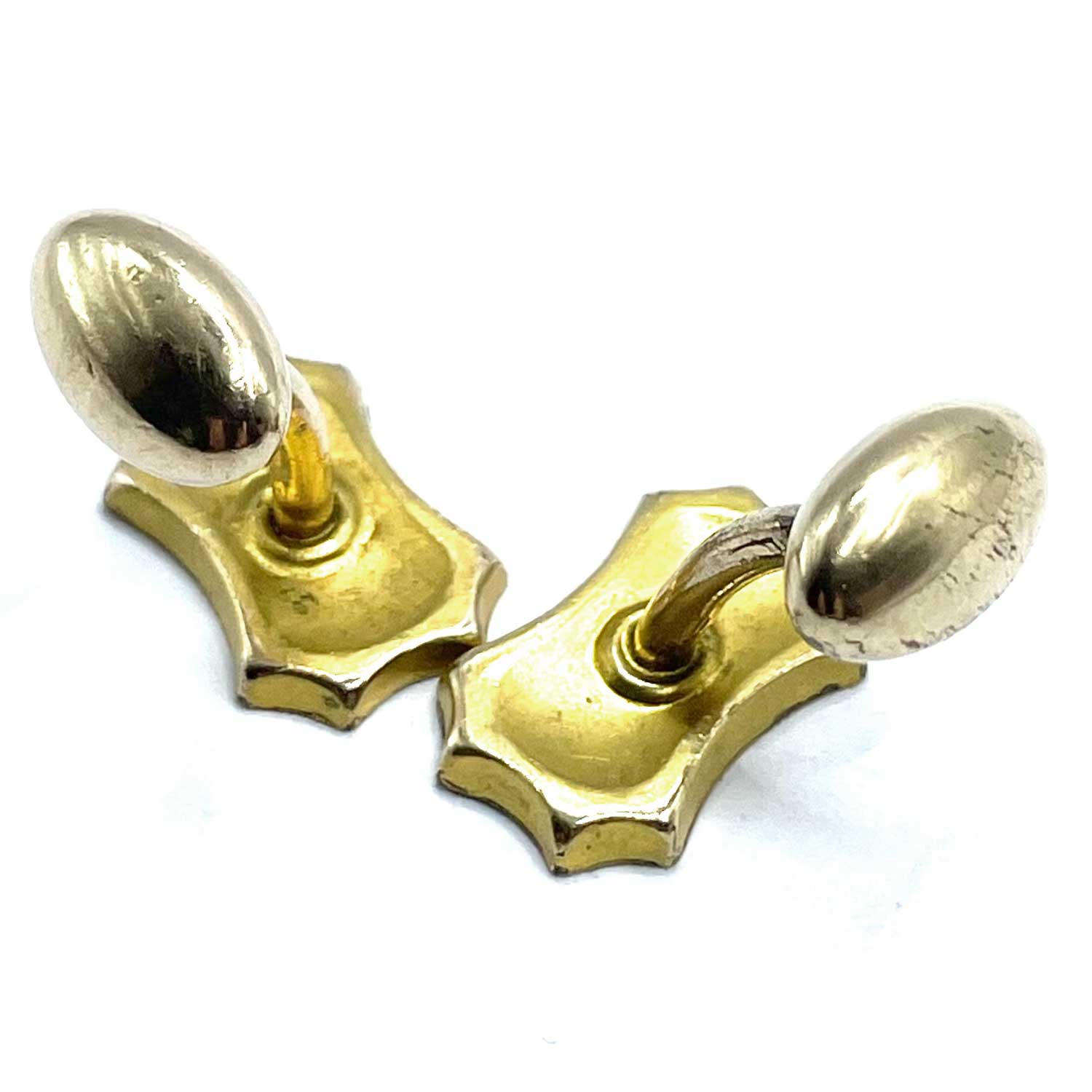Antique Bean Back Cufflinks