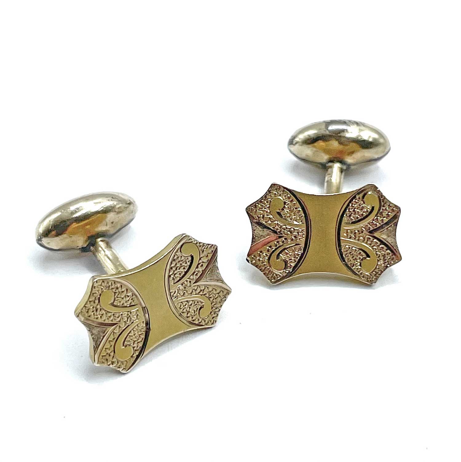 Antique Bean Back Cufflinks