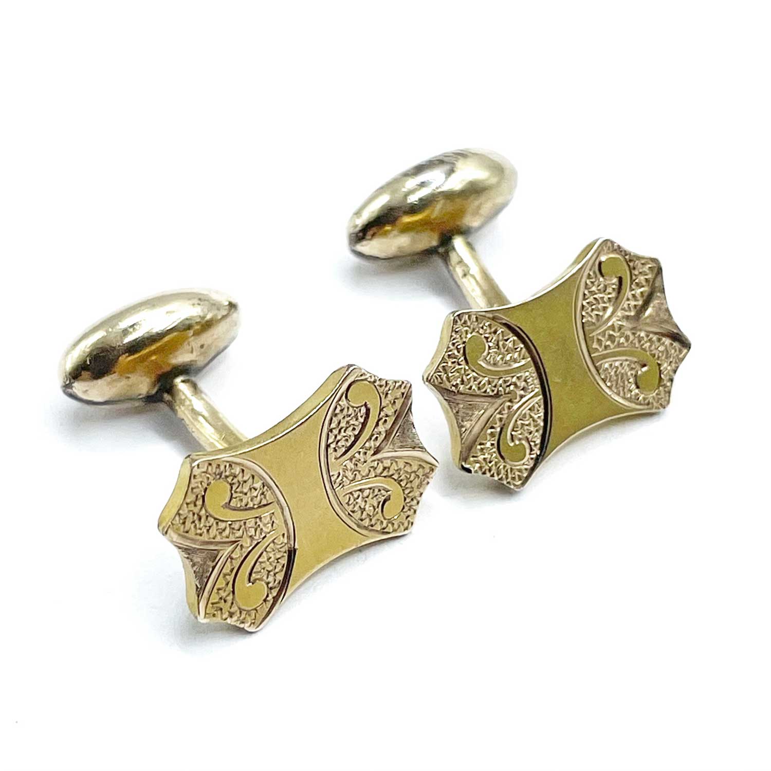 Antique Bean Back Cufflinks